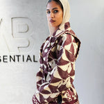 Burgundy Swan Jacket - AB ESSENTIALS