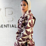 Burgundy Swan Jacket - AB ESSENTIALS