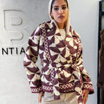 Burgundy Swan Jacket - AB ESSENTIALS