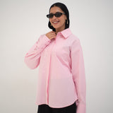 Cairo Shirt Powder Pink - AB ESSENTIALS