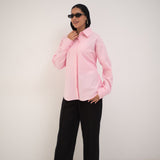 Cairo Shirt Powder Pink - AB ESSENTIALS