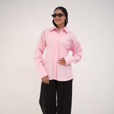 Cairo Shirt Powder Pink - AB ESSENTIALS