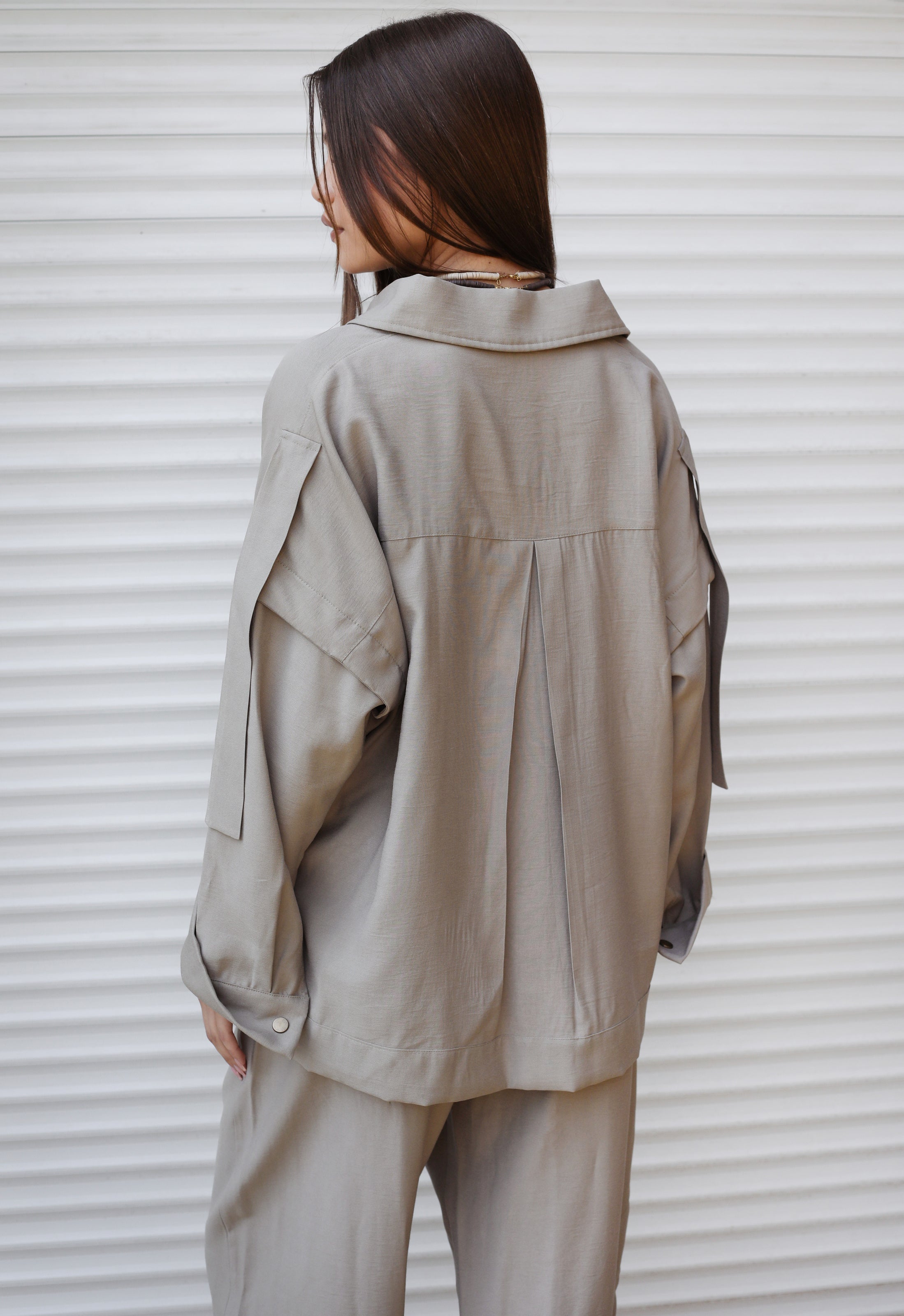 Capsule Linen Set Beige - AB ESSENTIALS