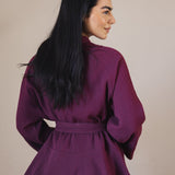 Charm Top Burgundy - AB ESSENTIALS