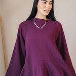 Charm Top Burgundy - AB ESSENTIALS