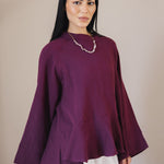 Charm Top Burgundy - AB ESSENTIALS