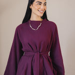 Charm Top Burgundy - AB ESSENTIALS