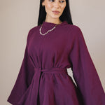 Charm Top Burgundy - AB ESSENTIALS