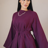 Charm Top Burgundy - AB ESSENTIALS