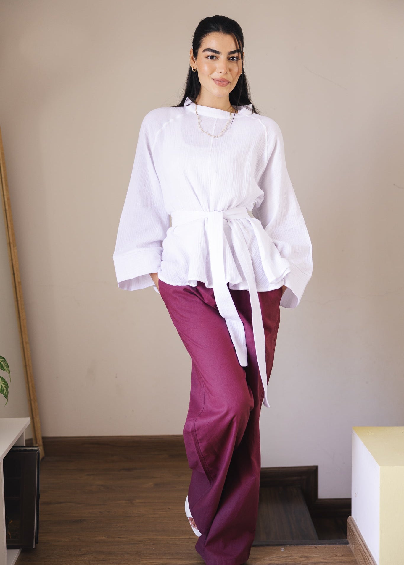 Charm Top White - AB ESSENTIALS