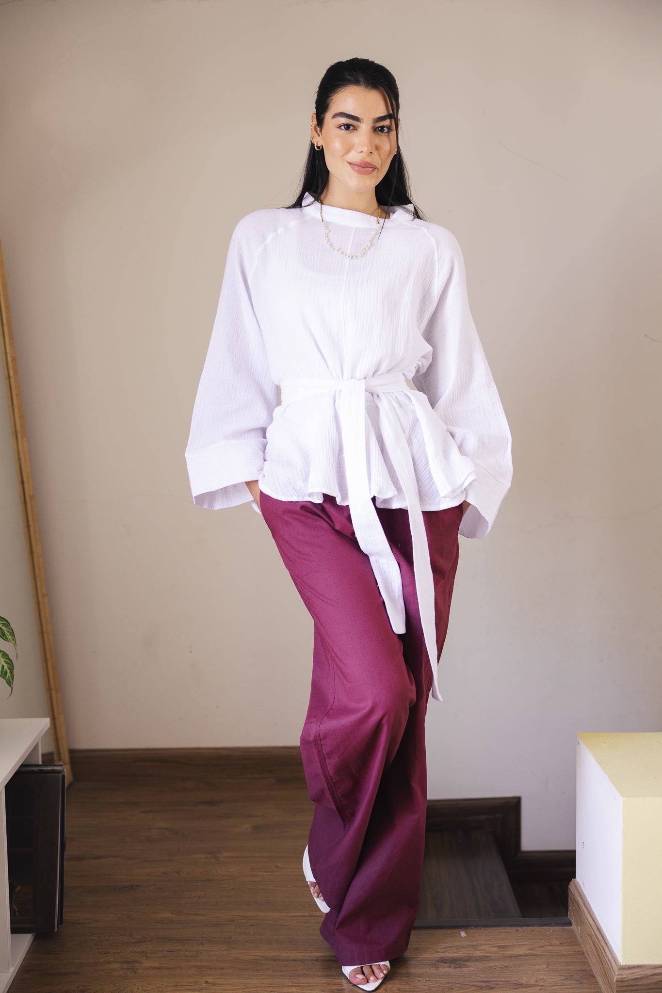 Charm Top White - AB ESSENTIALS