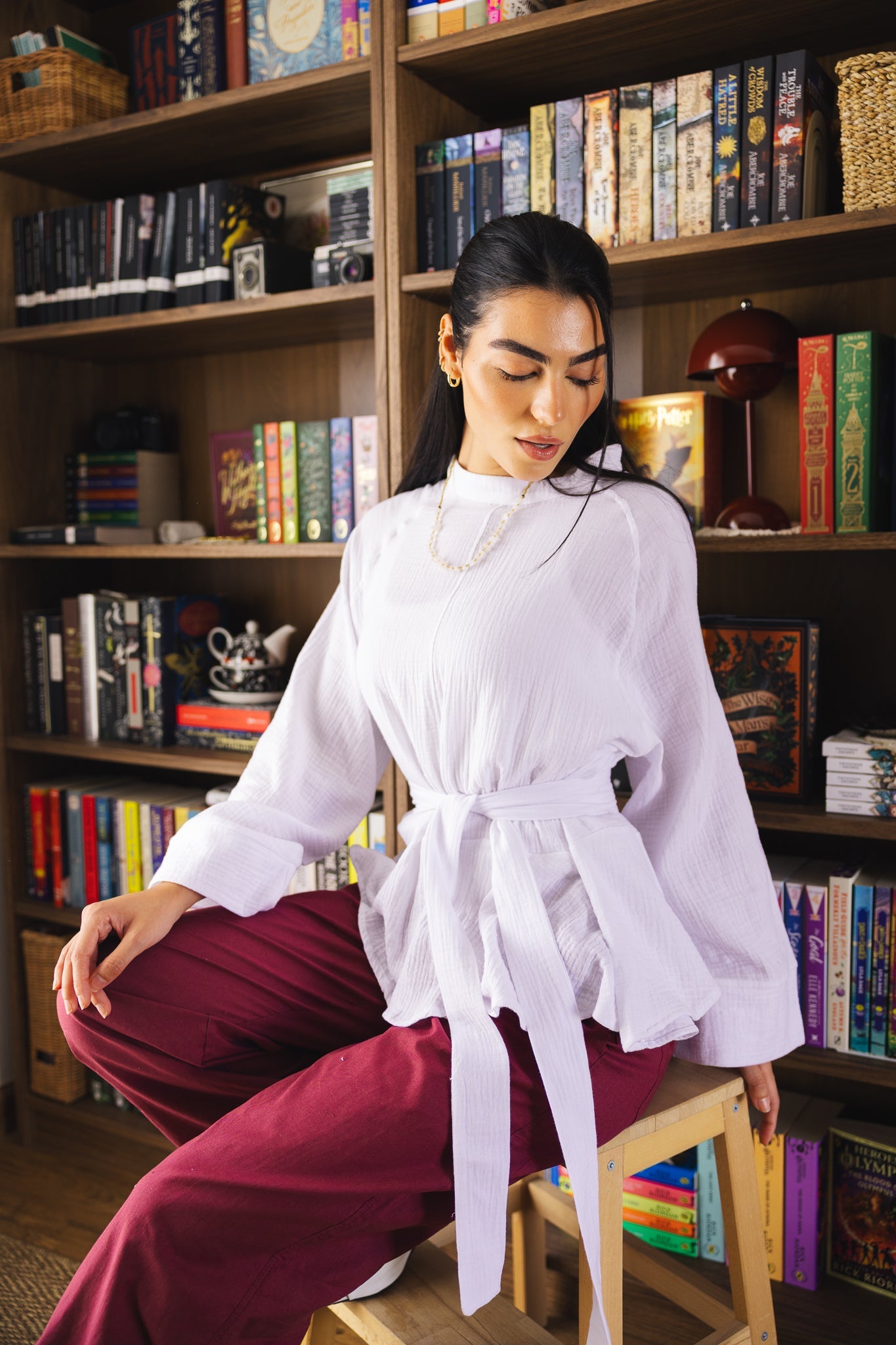 Charm Top White - AB ESSENTIALS