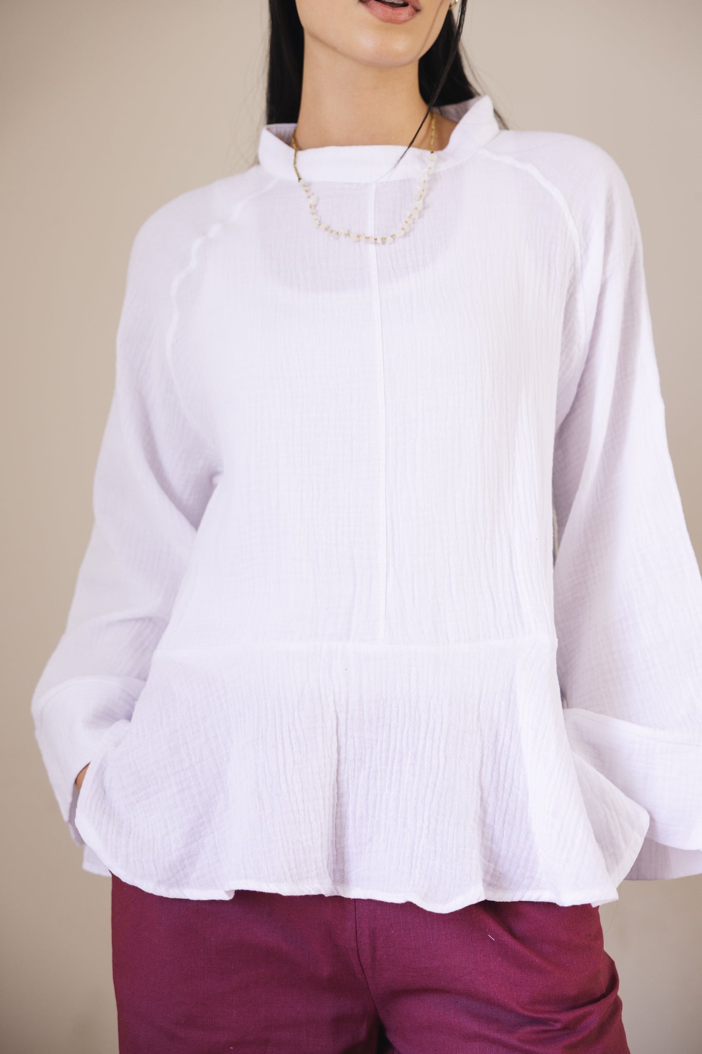 Charm Top White - AB ESSENTIALS