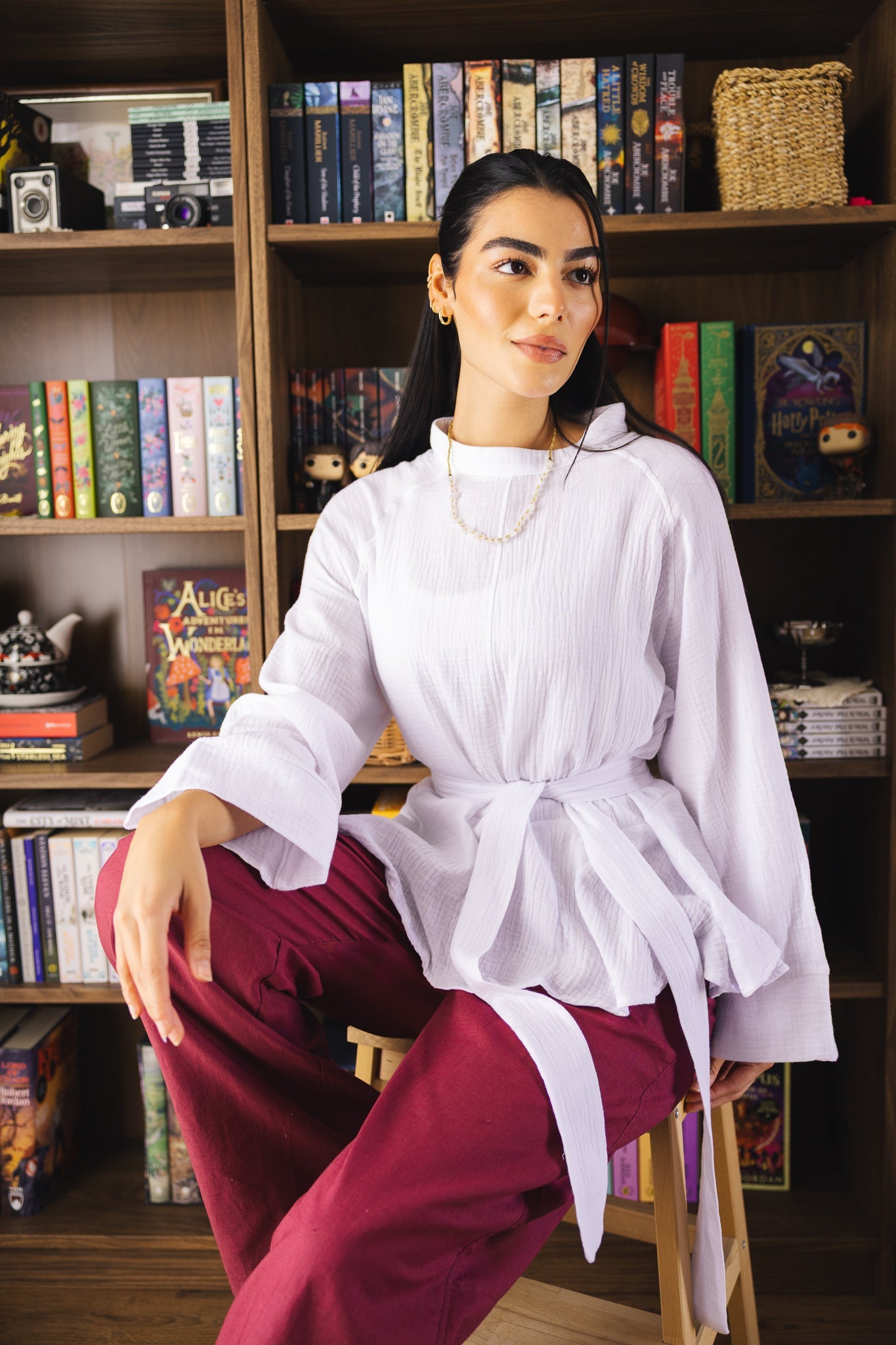Charm Top White - AB ESSENTIALS