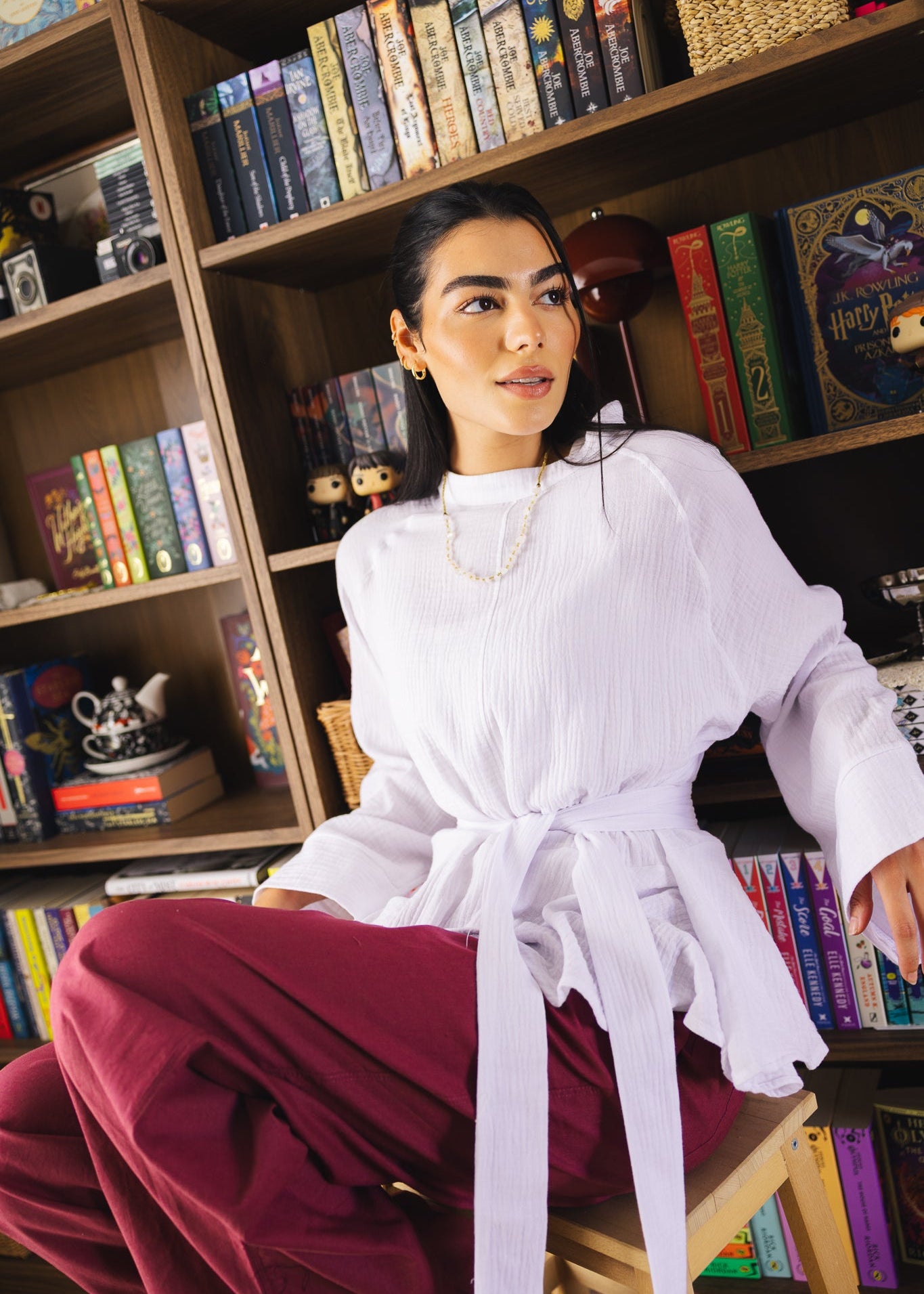 Charm Top White - AB ESSENTIALS