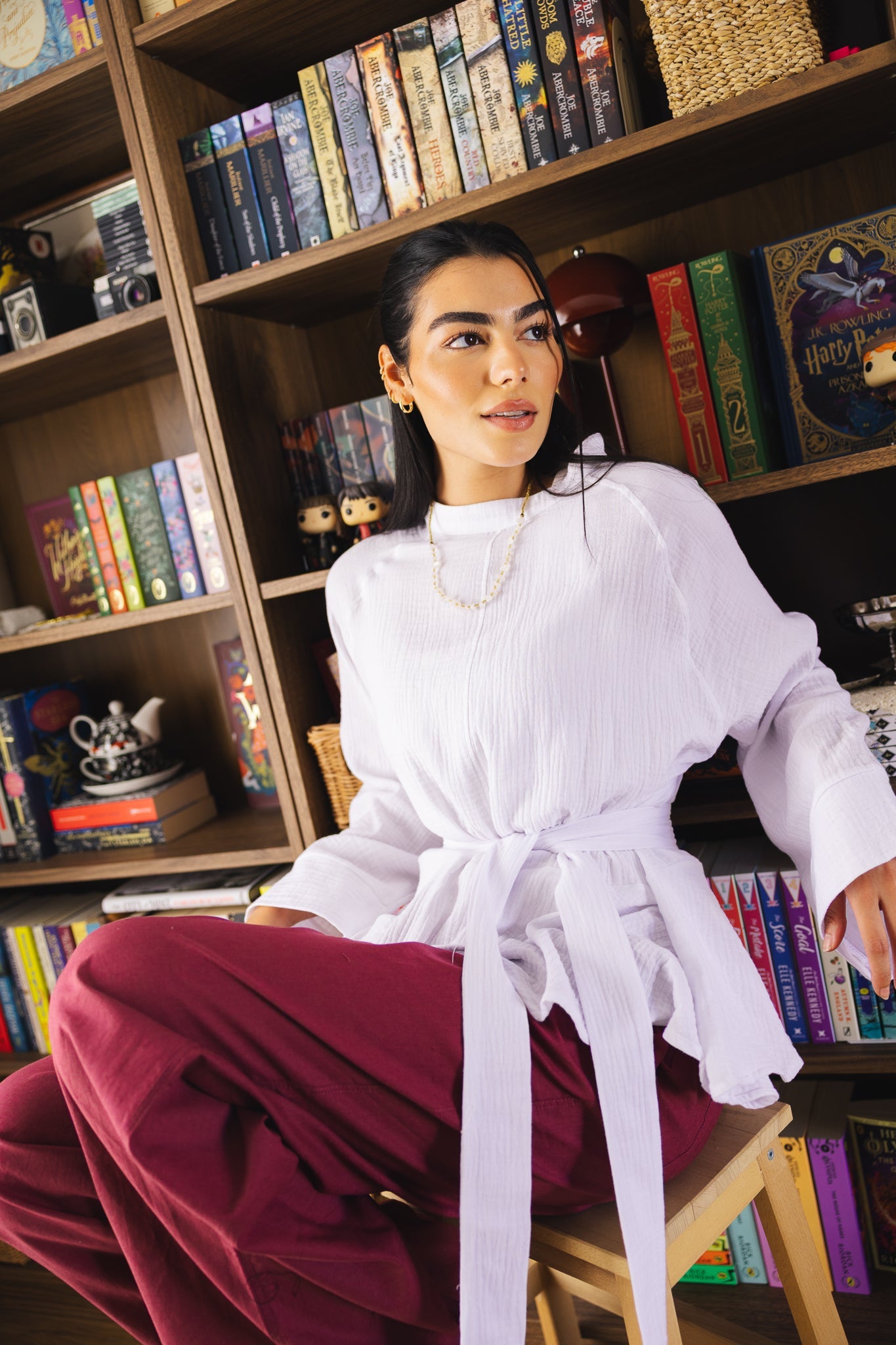 Charm Top White - AB ESSENTIALS
