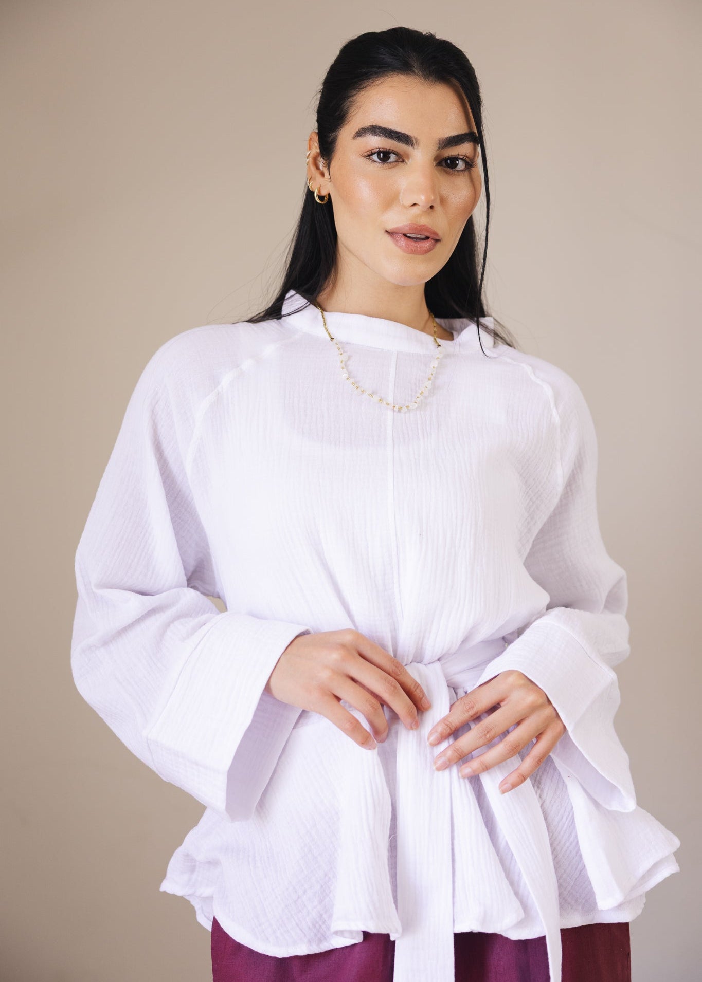 Charm Top White - AB ESSENTIALS