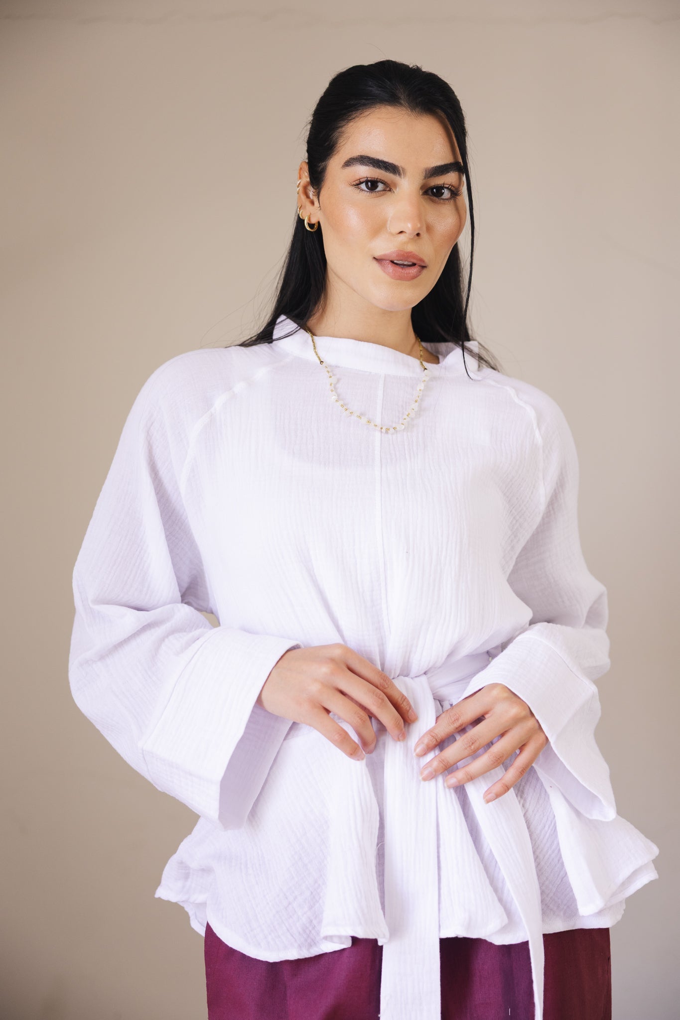 Charm Top White - AB ESSENTIALS