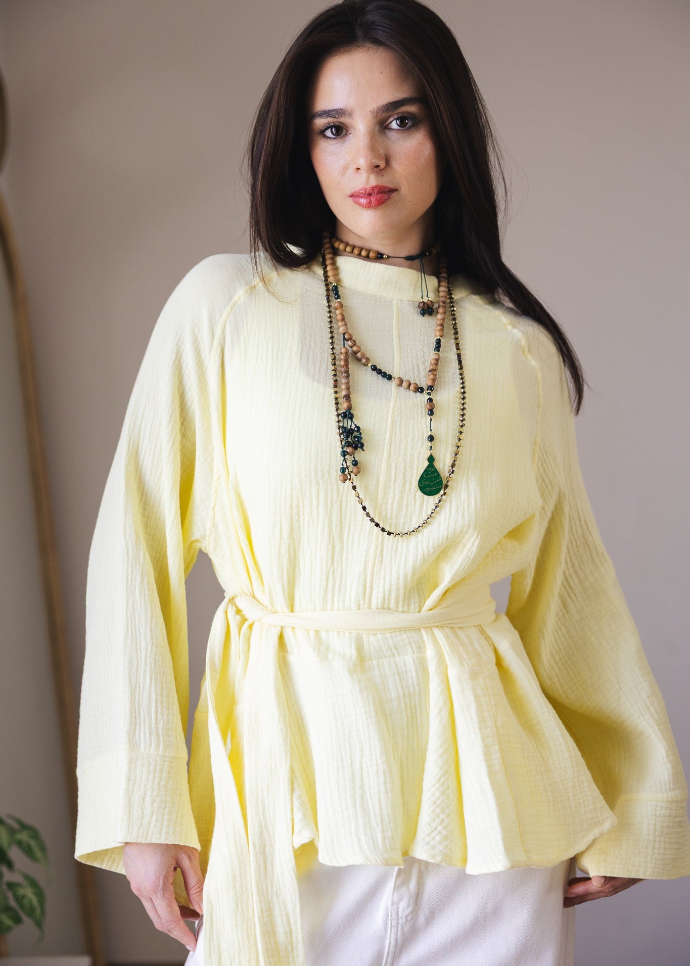 Charm Top Yellow - AB ESSENTIALS