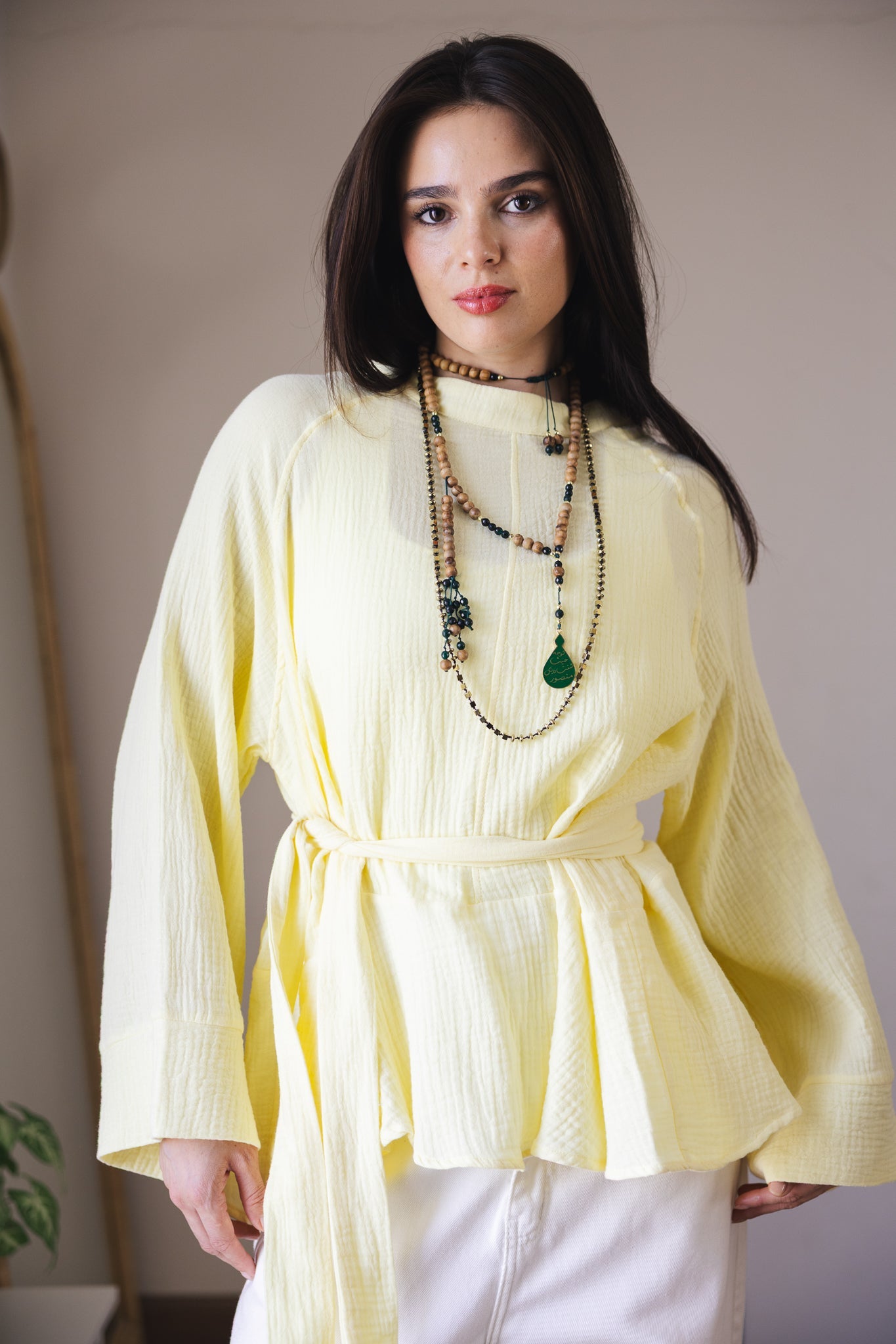 Charm Top Yellow - AB ESSENTIALS