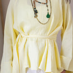 Charm Top Yellow - AB ESSENTIALS