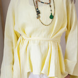 Charm Top Yellow - AB ESSENTIALS