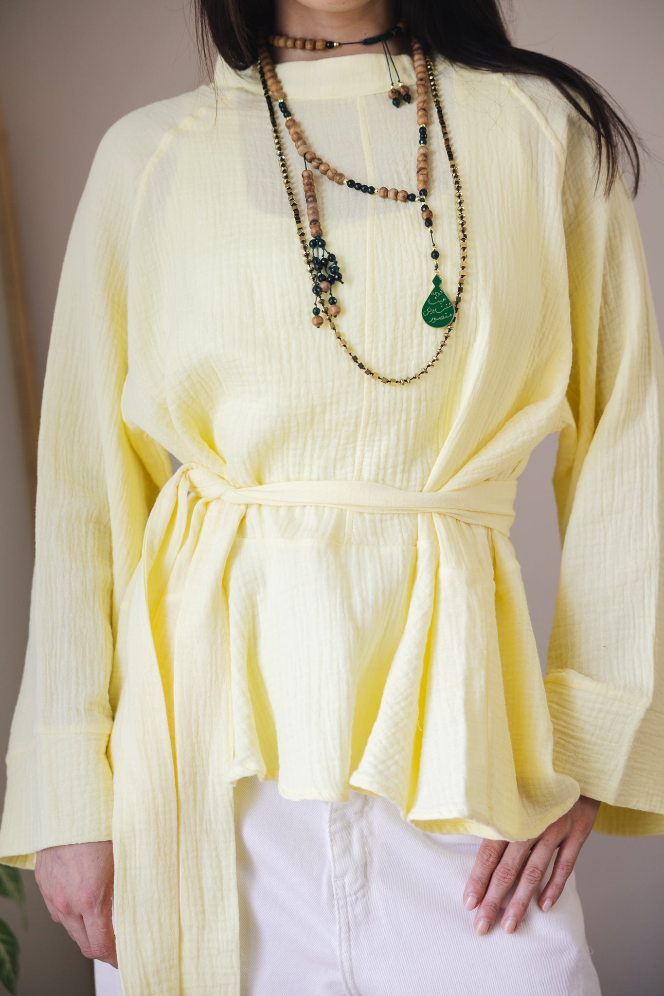 Charm Top Yellow - AB ESSENTIALS