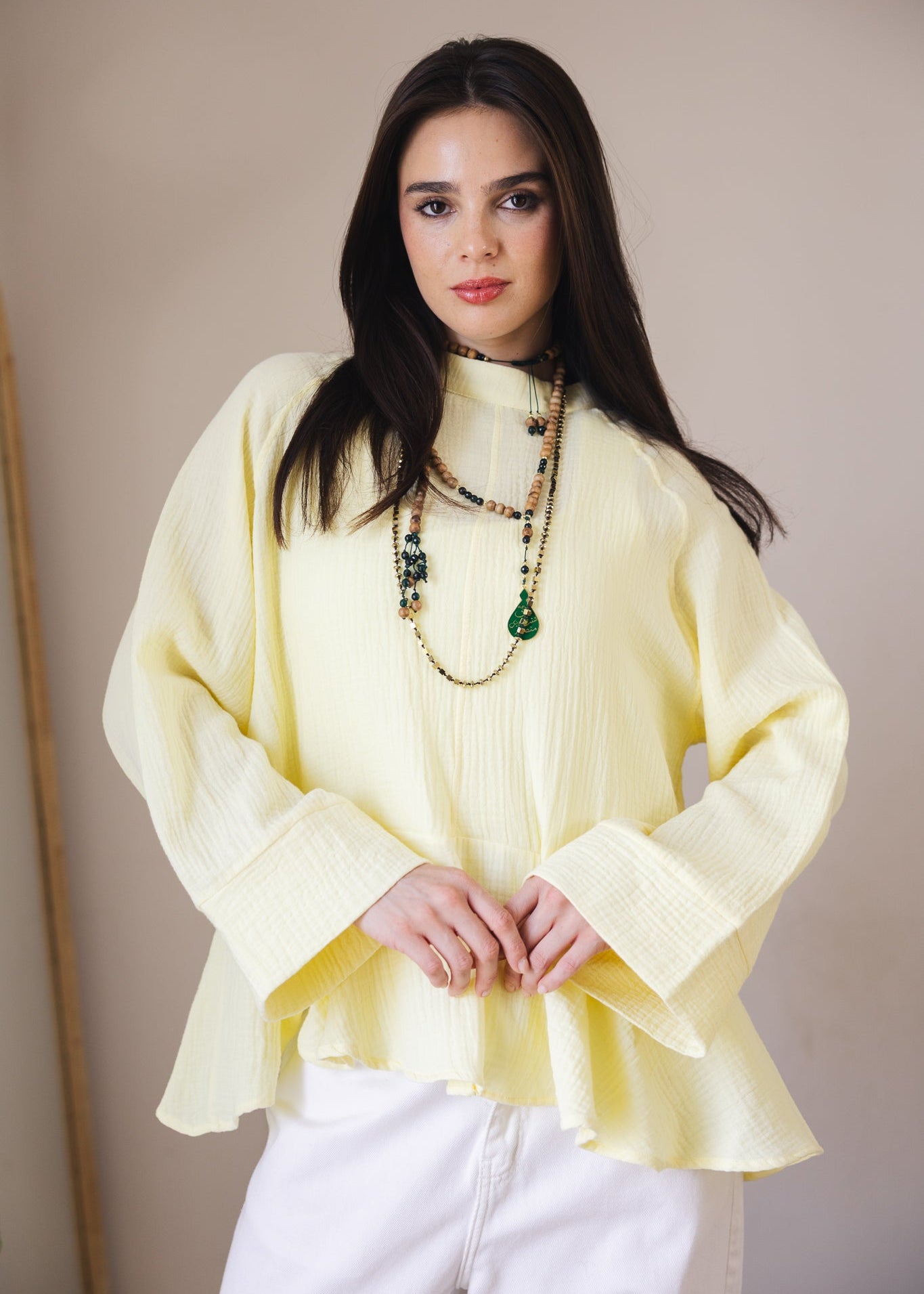 Charm Top Yellow - AB ESSENTIALS