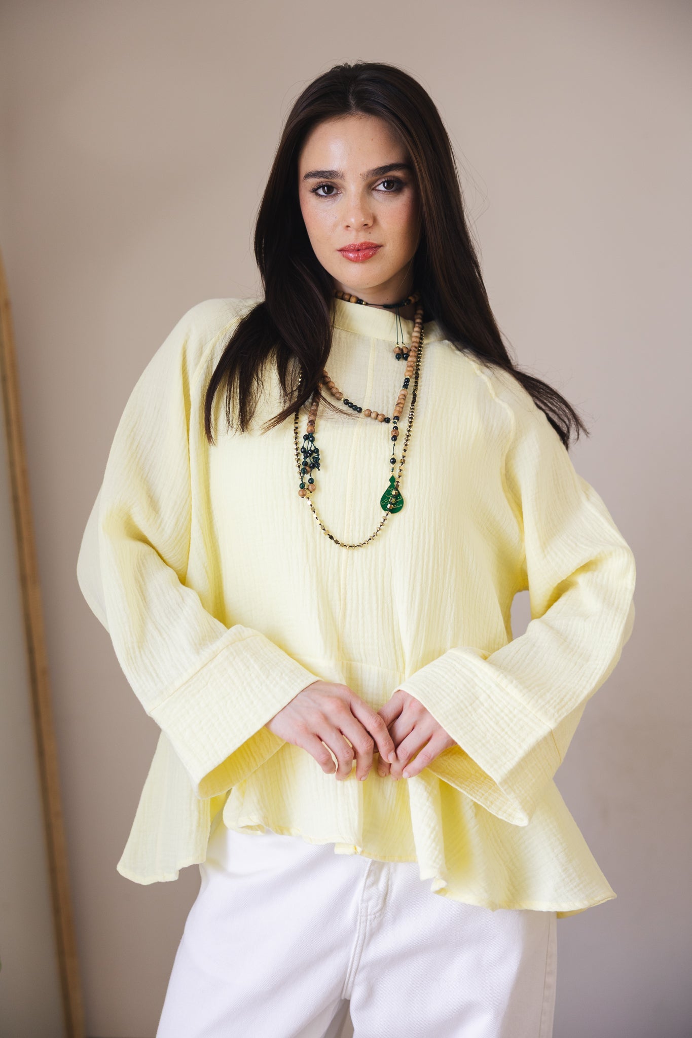 Charm Top Yellow - AB ESSENTIALS