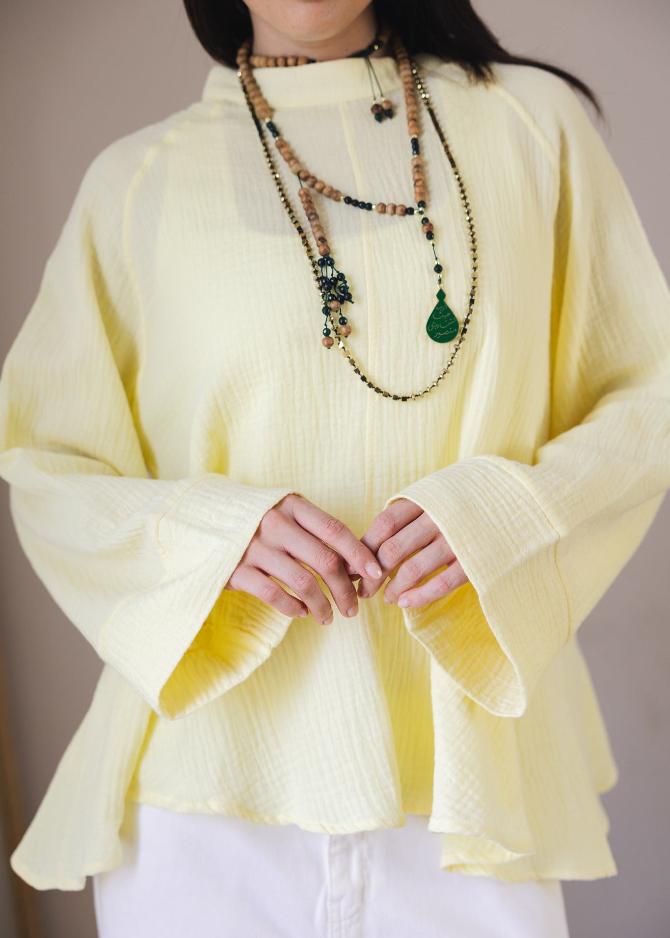 Charm Top Yellow - AB ESSENTIALS