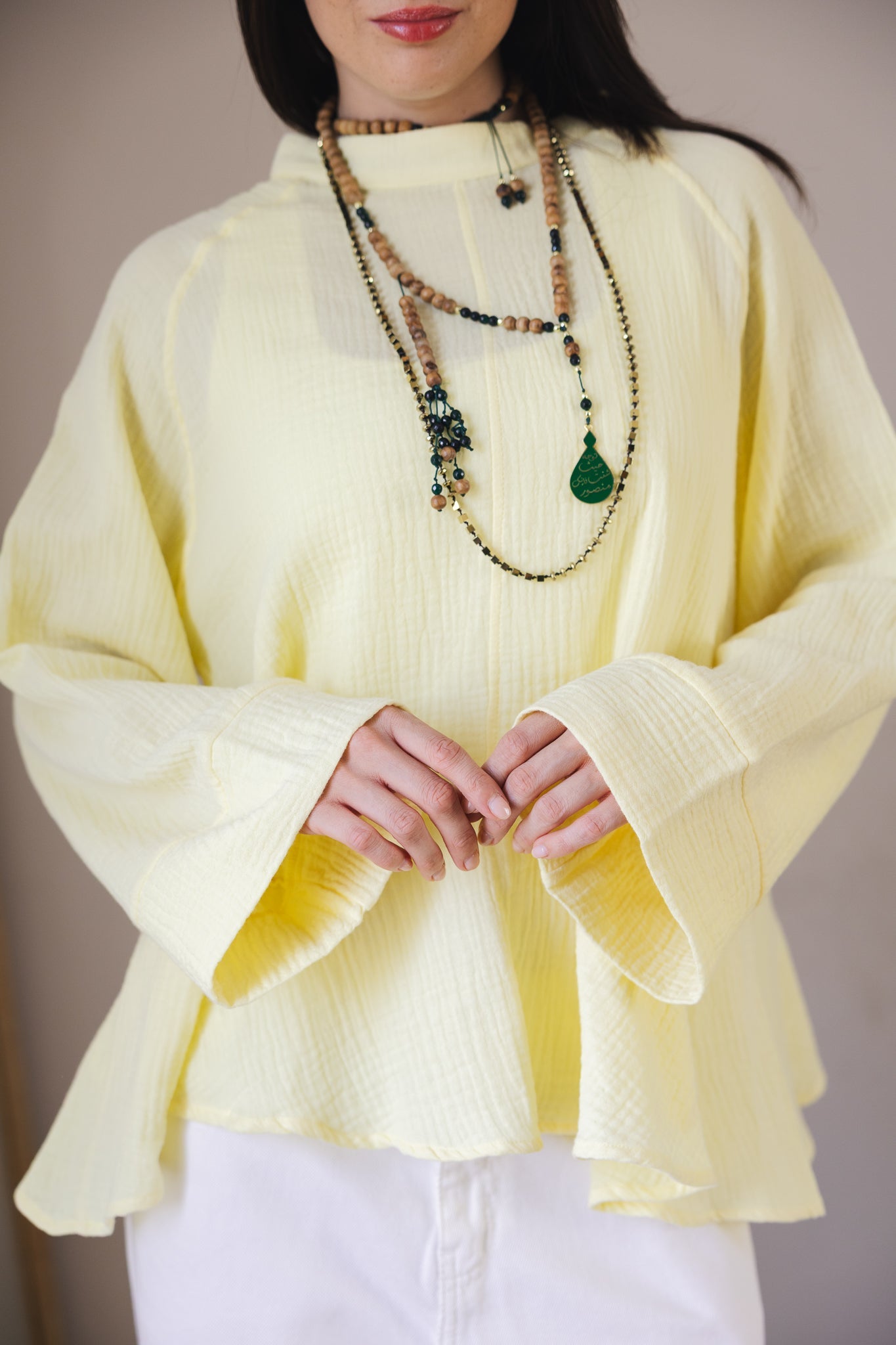 Charm Top Yellow - AB ESSENTIALS