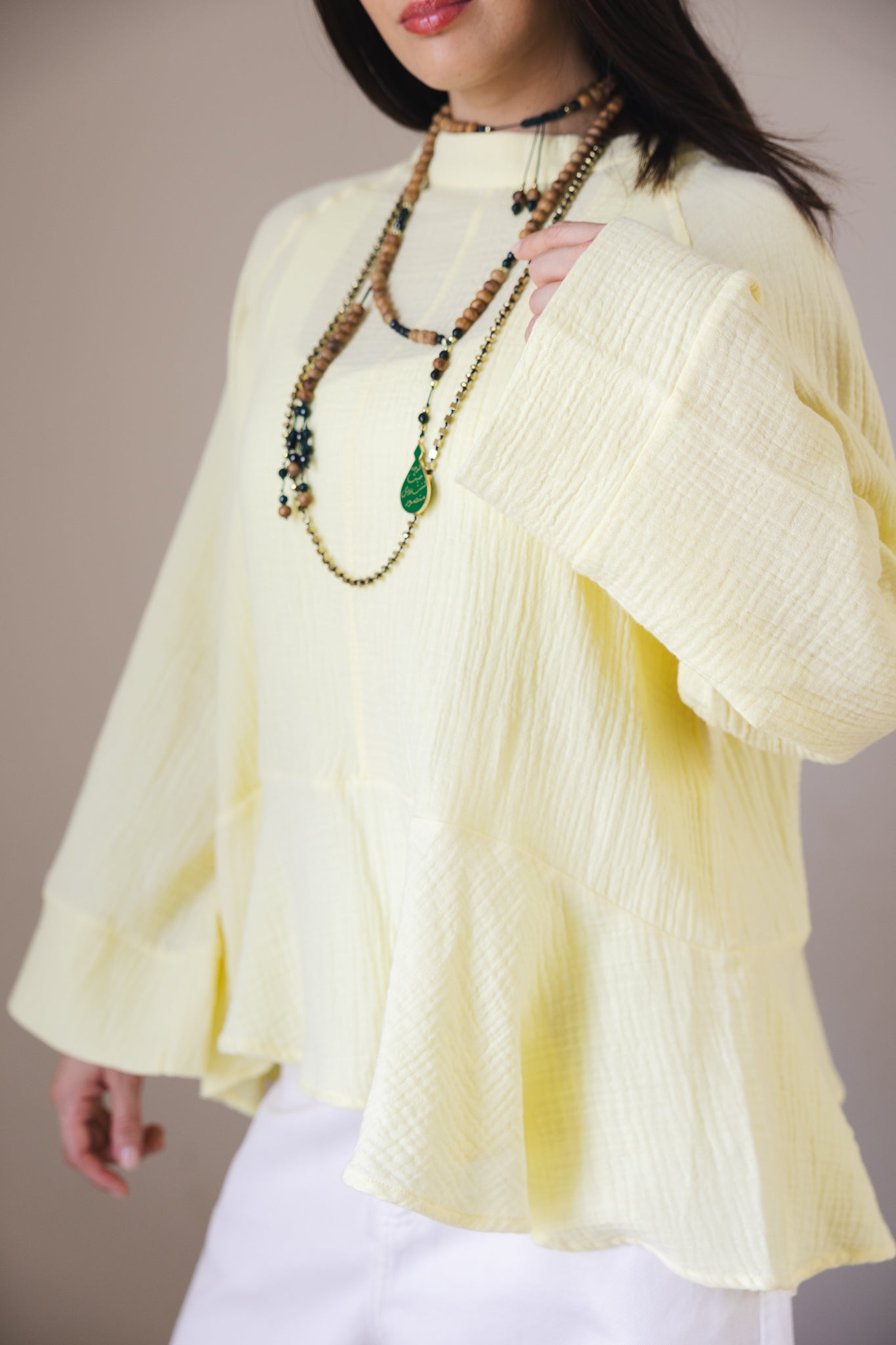 Charm Top Yellow - AB ESSENTIALS