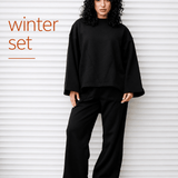 City Biscuit Set Black - AB ESSENTIALS