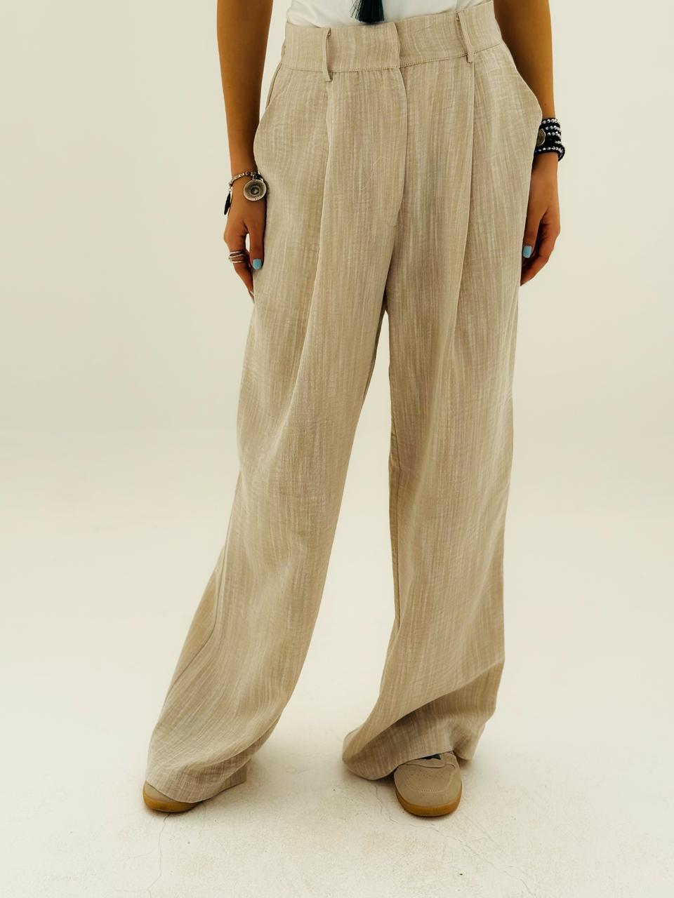 Comfort Pants Dark Beige - AB ESSENTIALS