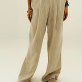 Comfort Pants Dark Beige - AB ESSENTIALS