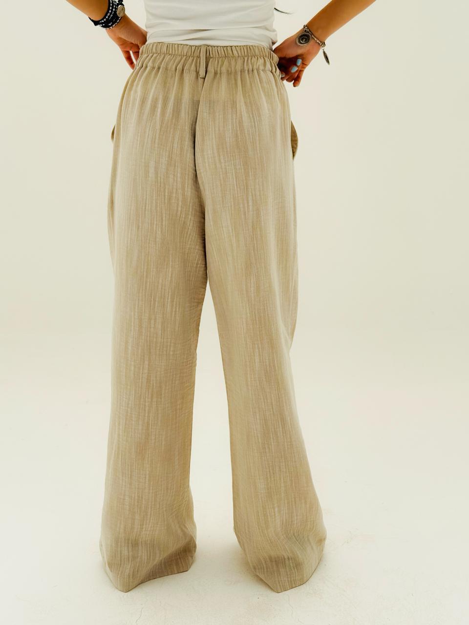 Comfort Pants Dark Beige - AB ESSENTIALS