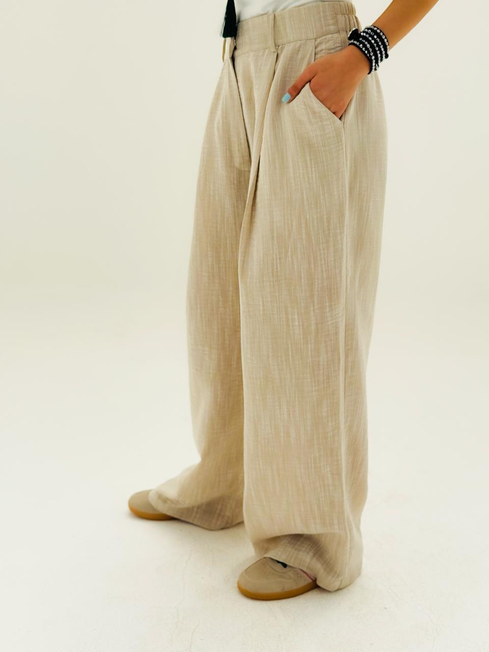 Comfort Pants Dark Beige - AB ESSENTIALS