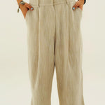 Comfort Pants Dark Beige - AB ESSENTIALS