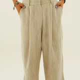 Comfort Pants Dark Beige - AB ESSENTIALS