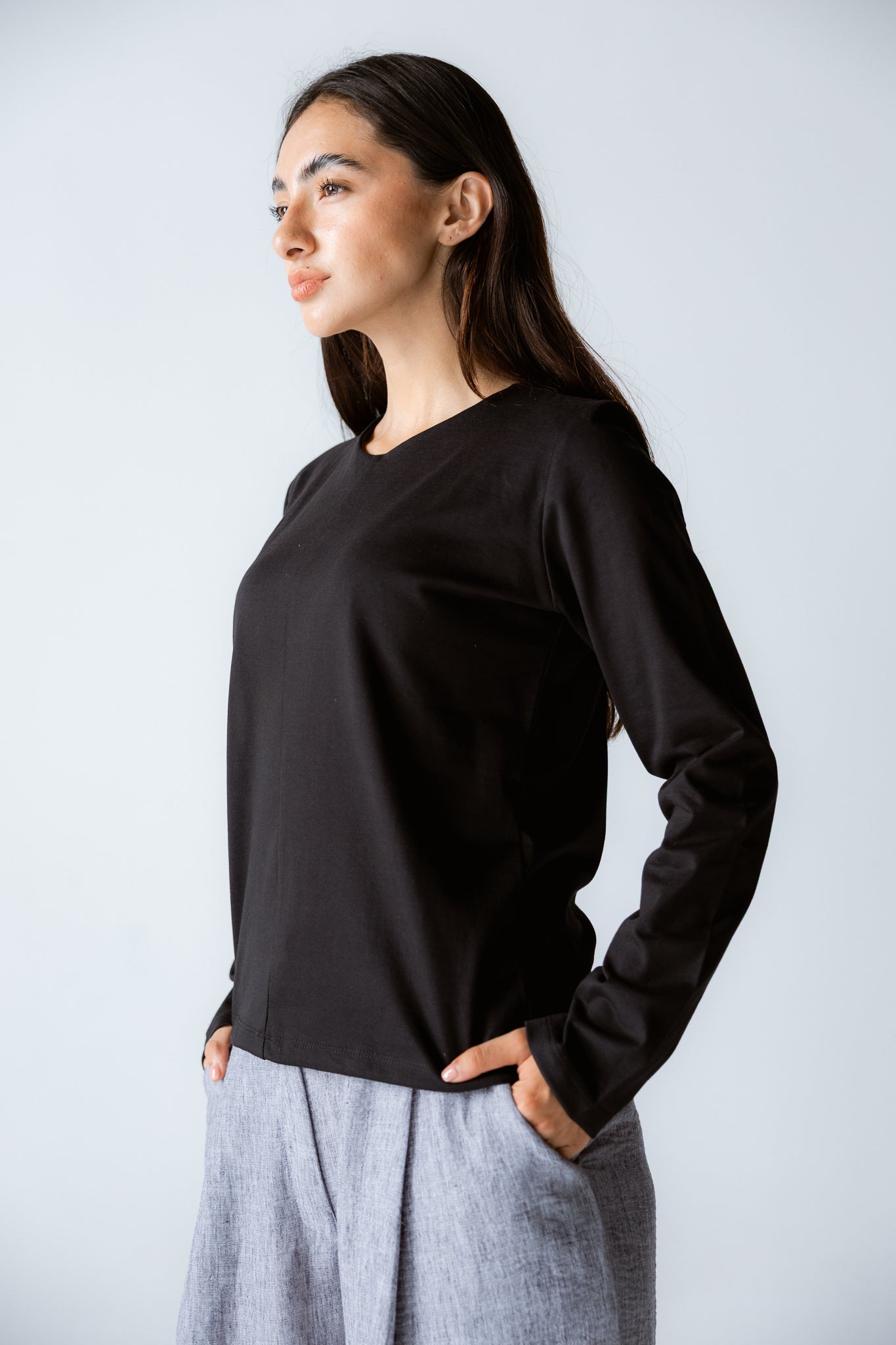 Core Tee Black - AB ESSENTIALS