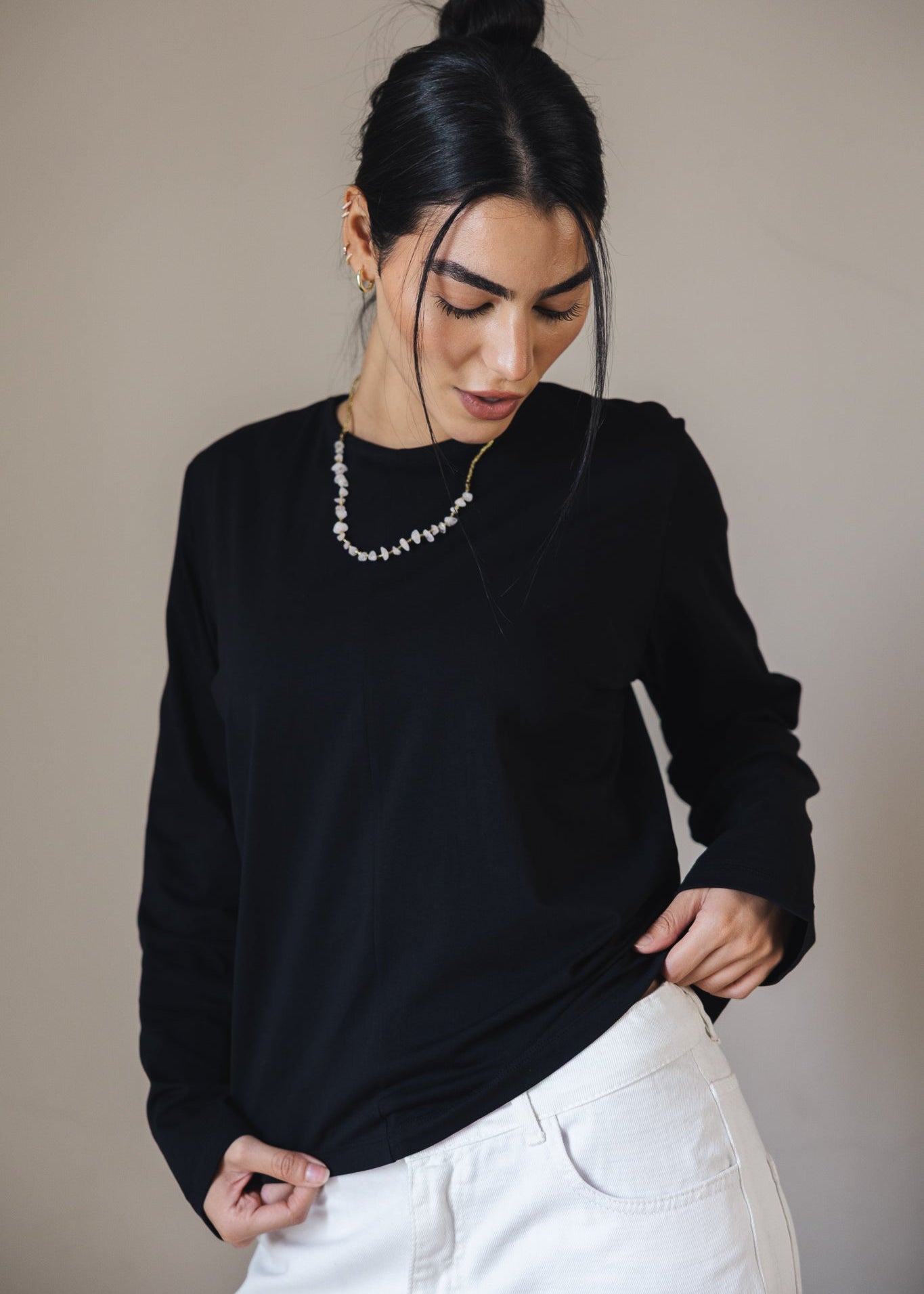 Core Tee Black - AB ESSENTIALS