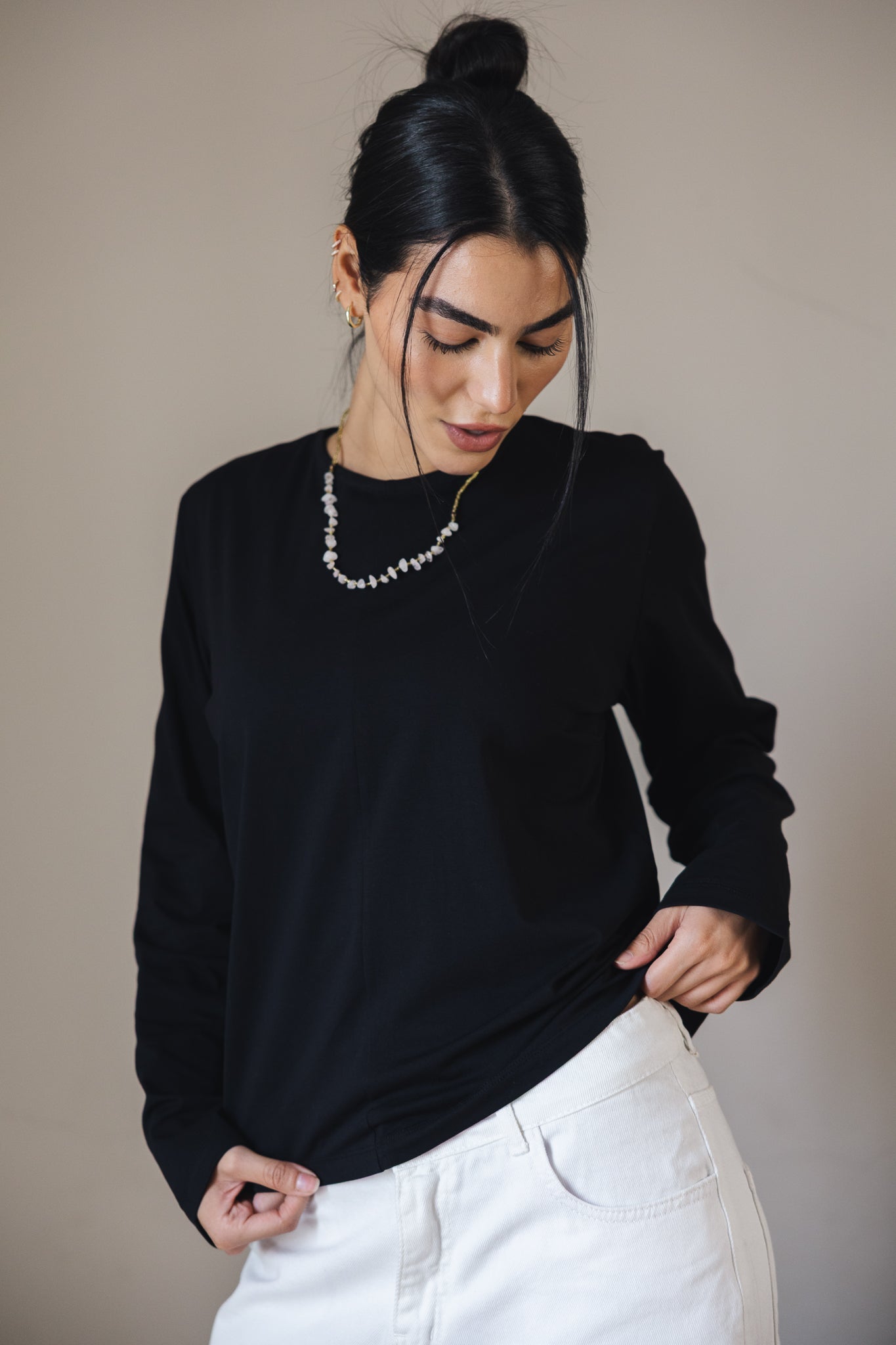 Core Tee Black - AB ESSENTIALS
