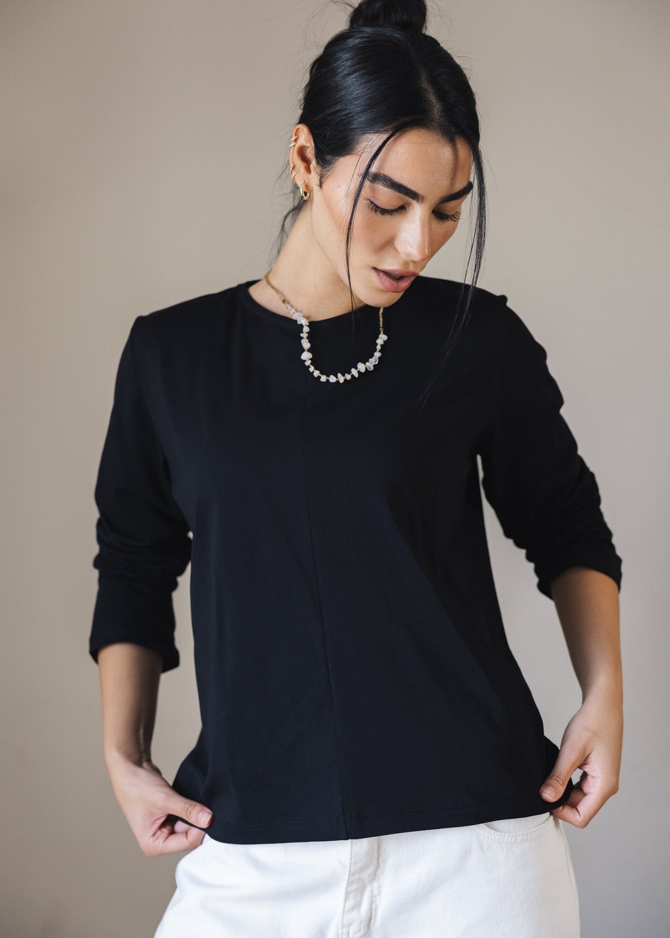 Core Tee Black - AB ESSENTIALS