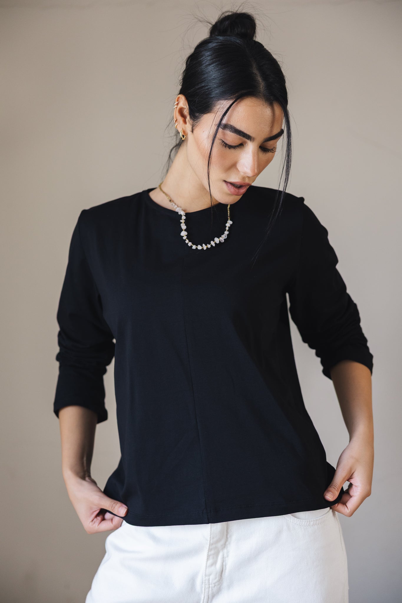 Core Tee Black - AB ESSENTIALS