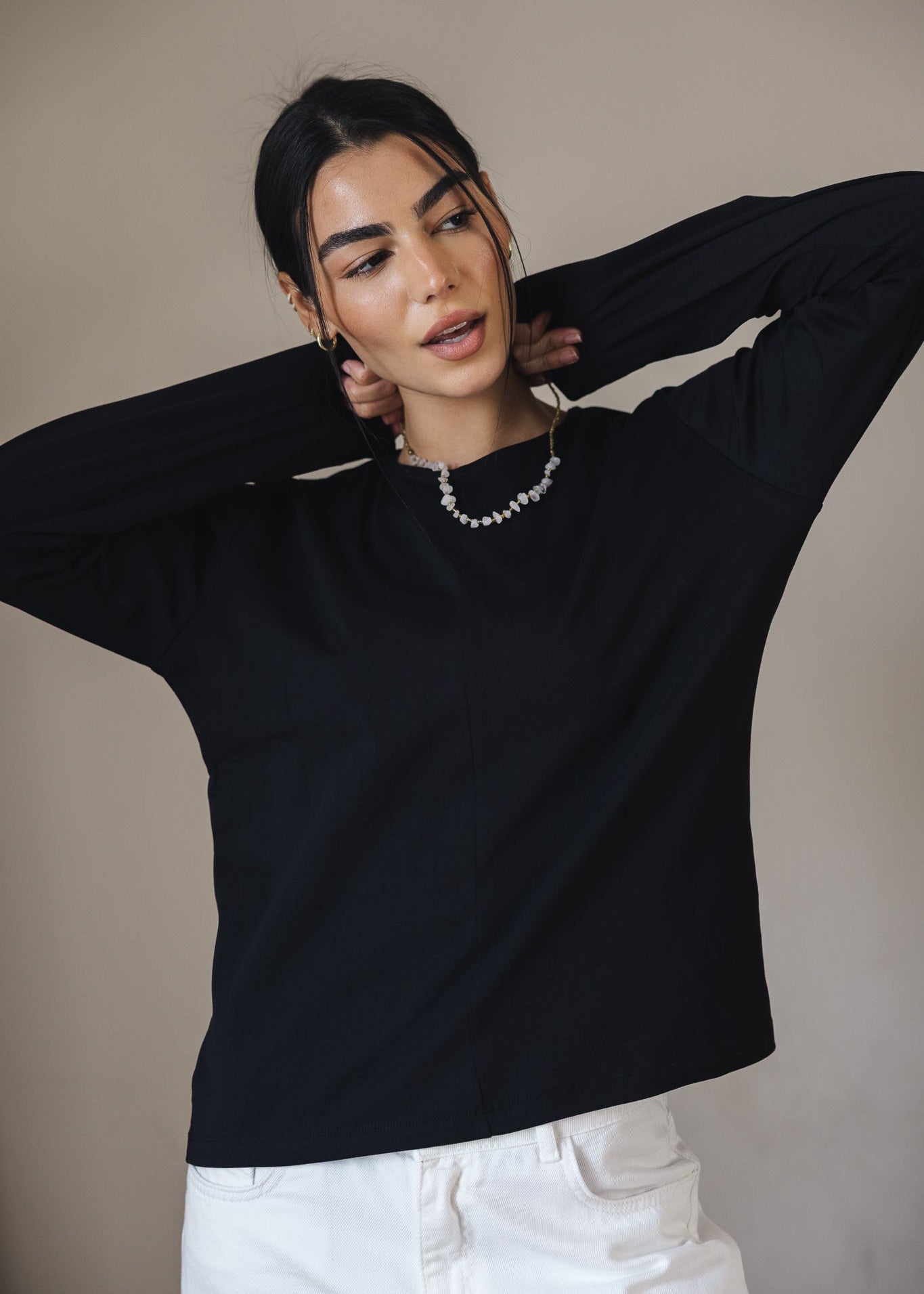 Core Tee Black - AB ESSENTIALS