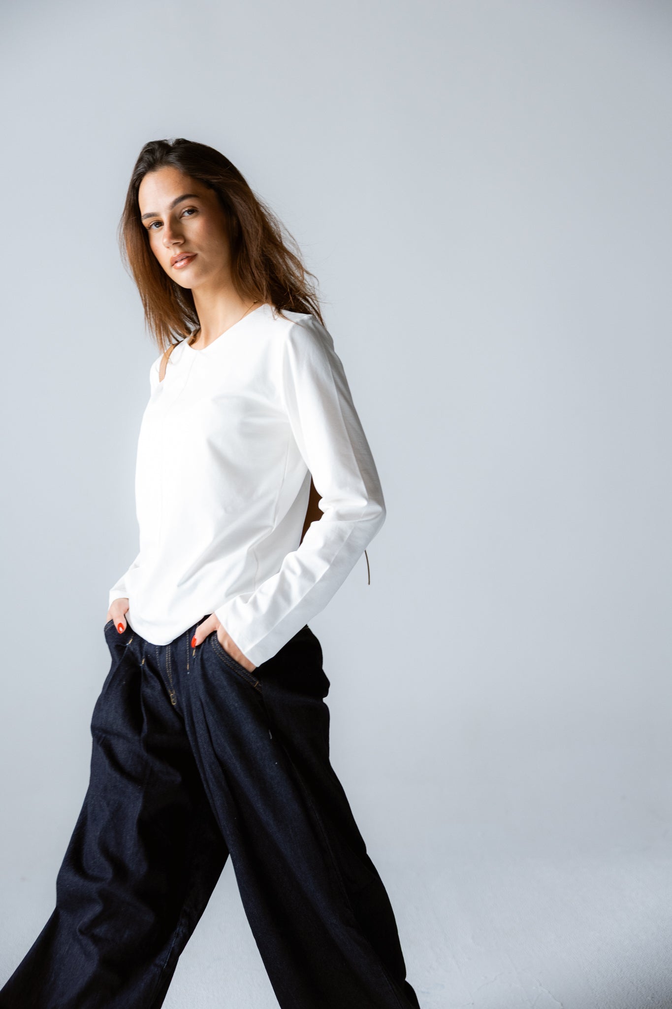 Core Tee White - AB ESSENTIALS
