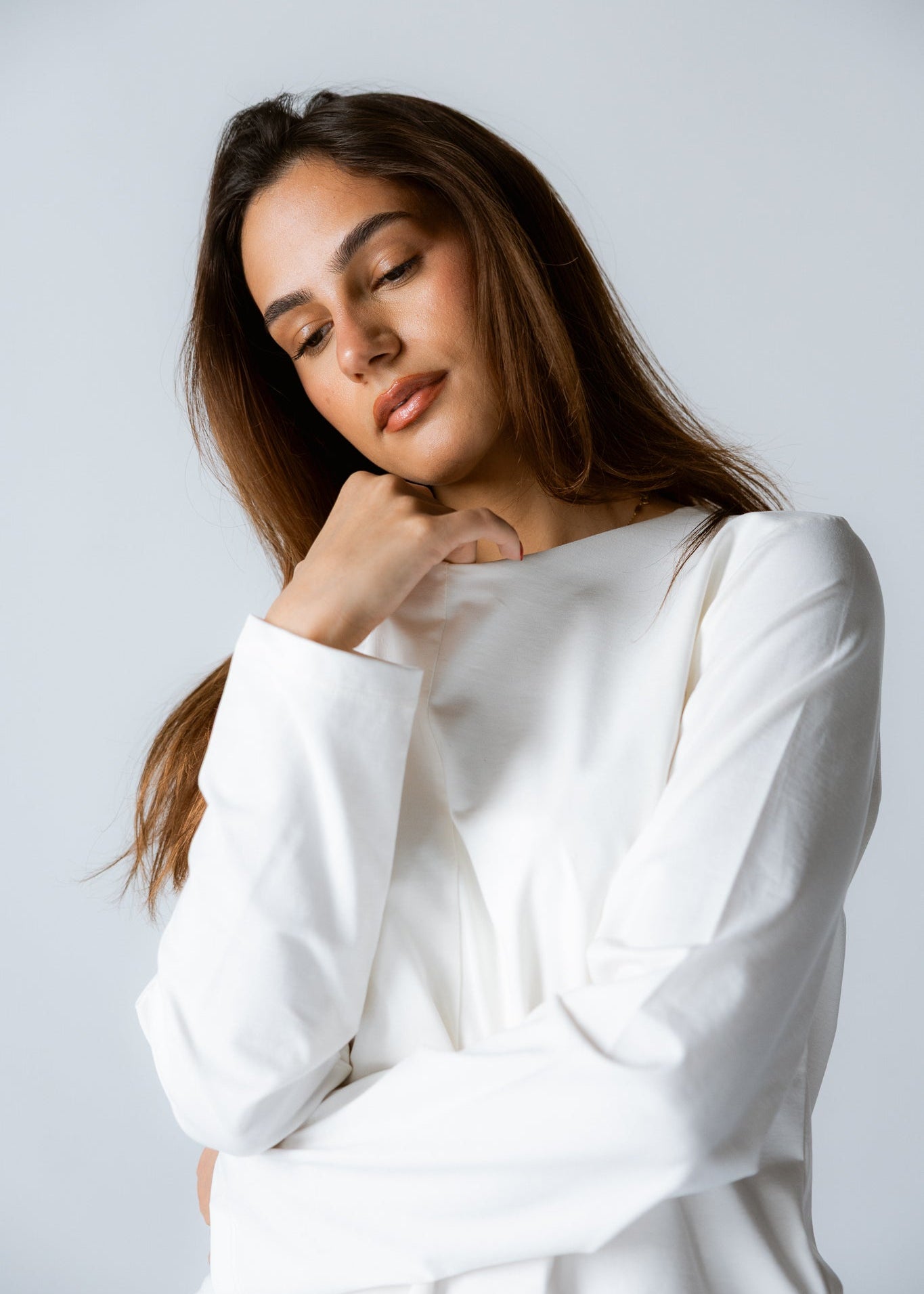Core Tee White - AB ESSENTIALS