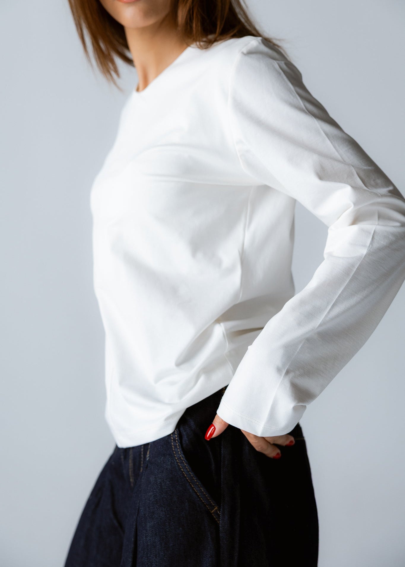 Core Tee White - AB ESSENTIALS