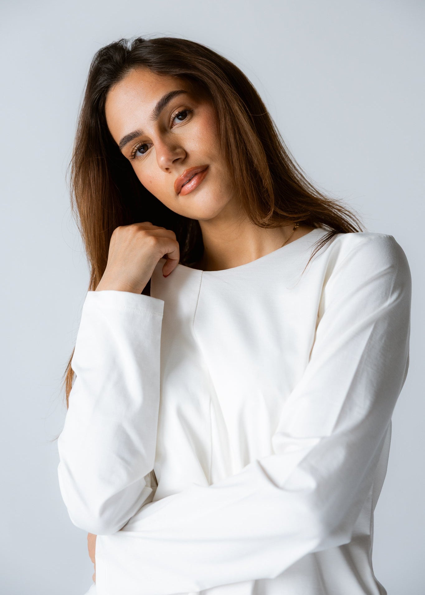 Core Tee White - AB ESSENTIALS