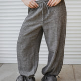 Crinky Pants Grey - AB ESSENTIALS
